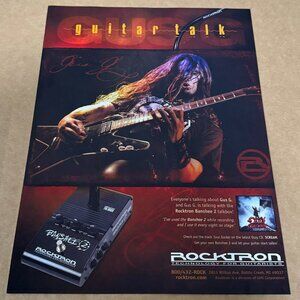 Gus G of Ozzy Osbourne Band - Rocktron - 2011 Print Advertisement